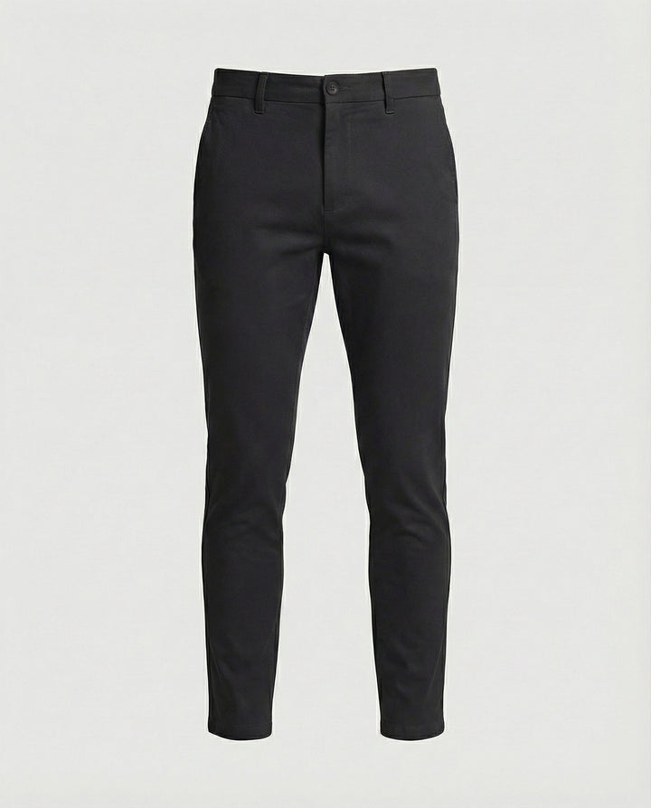 Heren slim fit chino broek, modern en tijdloos, biedt optimaal comfort en een trendy uitstraling.