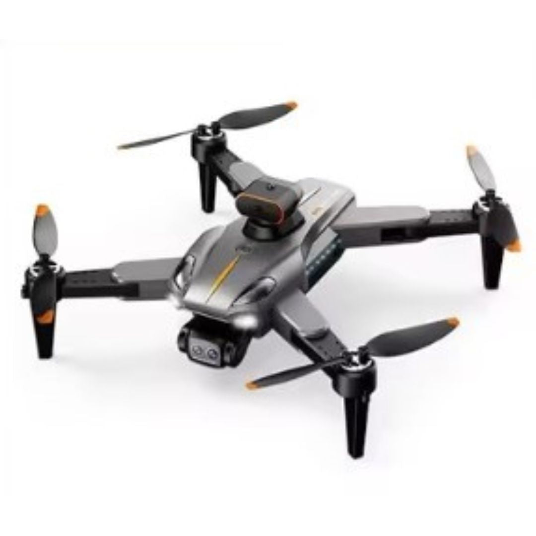 "Professionele drone met dual HD-camera's, opvouwbaar ontwerp, 5G GPS, obstakelvermijding en krachtige motoren."