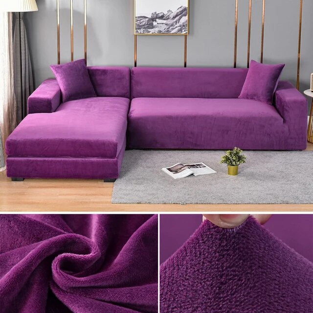 Flexibele beschermhoes voor je bank. Deze elastische sofa cover geeft een moderne touch en is gemakkelijk te onderhouden.