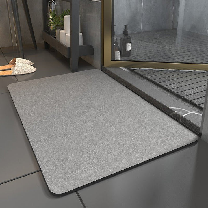Detailfoto van DryStep badmat: het antislip oppervlak zorgt voor optimale veiligheid in de badkamer.