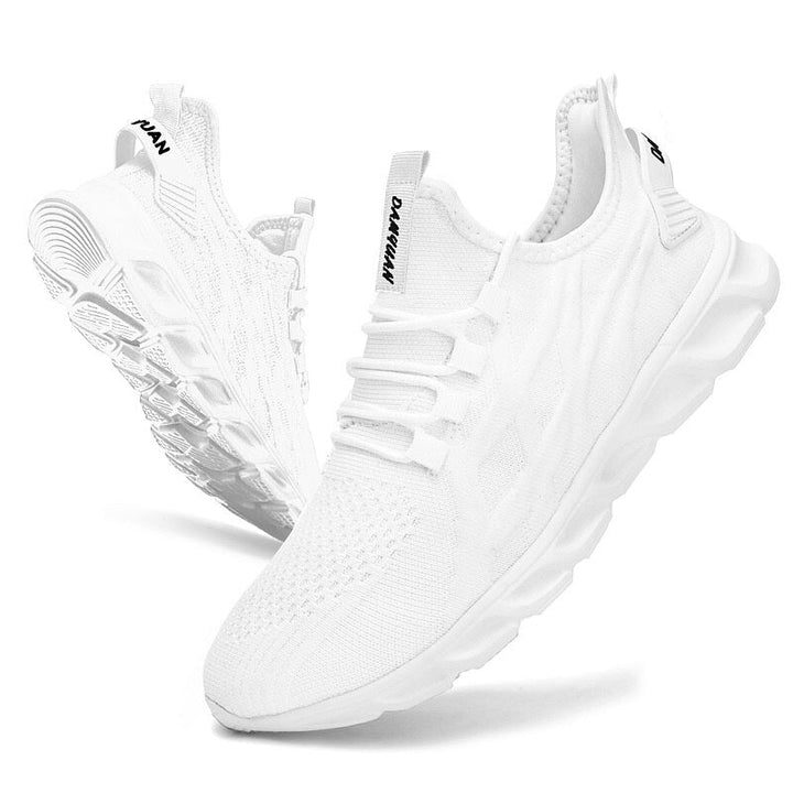 Comfortabele React heren sneakers met stevige zool. Ideaal als stijlvolle vrijetijdsschoenen voor dagelijks gebruik.