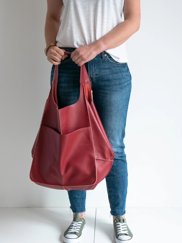 Klassieke dames handtas Maxine, retro uitstraling, perfect voor een dagje strand.