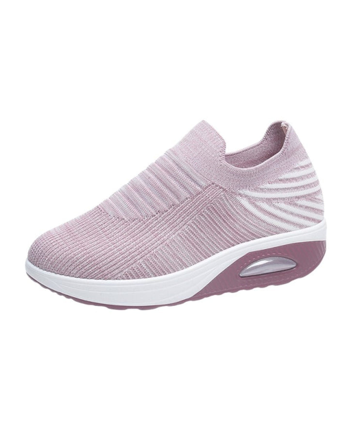 Ademende blauwe TrienkesSneaks dames sneakers met orthopedische zool; stijlvol én comfortabel voor elke dag.