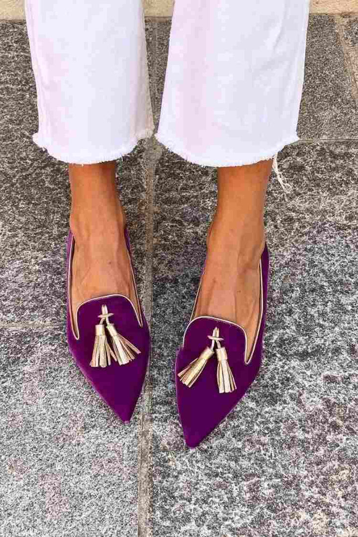 Dames orthopedische loafers met kwastjes, bieden comfort en stijl. Perfecte instappers voor voetondersteuning.