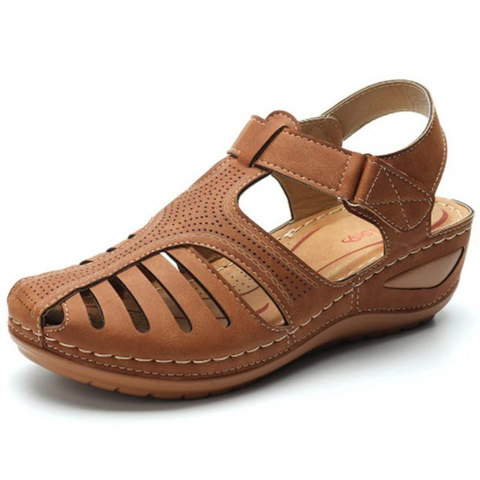 Dames orthopedische sandalen in Romeinse stijl voor optimaal comfort en voetondersteuning.