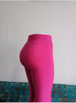 Duurzame dames sportlegging met butt lift, squat-proof en met hoge taille voor optimale dekking.