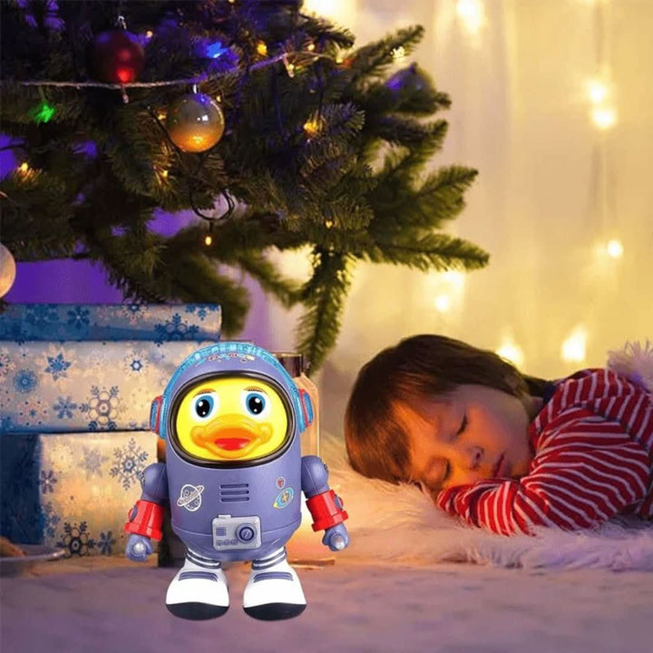 Interactief eendenspeelgoed dat danst, zingt en licht geeft; perfect cadeau voor peuters.