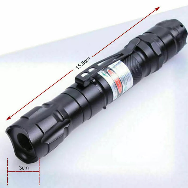 Groene precisie laserpointer, oplaadbaar, een essentiële utility tool voor diverse taken.