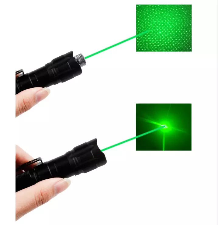 Krachtige groene astronomie laserpointer, oplaadbaar voor sterrenkijken en onderwijs.