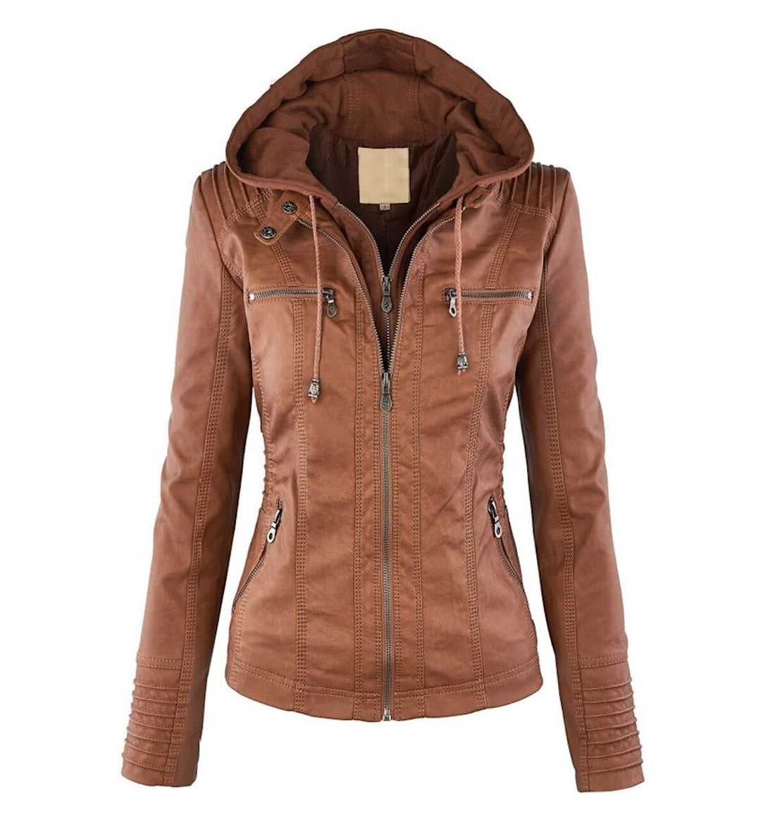 Herfst/winter damesjack, casual bovenkleding met comfortabele pasvorm. Trendy mode.