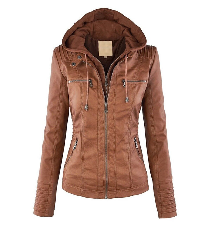 Herfst/winter damesjack, casual bovenkleding met comfortabele pasvorm. Trendy mode.