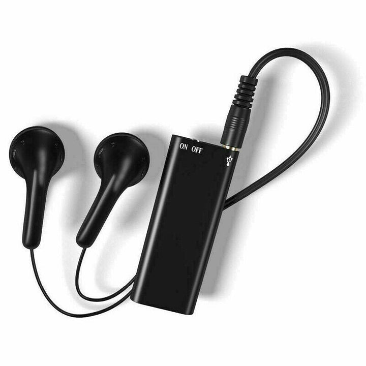 Compacte USB taalrecorder met 8GB geheugen. Perfect voor snelle digitale audio opnames en als usb schijf.