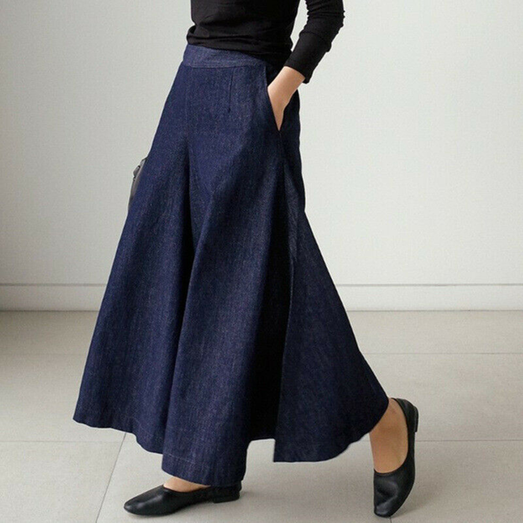 Elegante dames wijde relaxte broek, comfortabel en stijlvol voor dagelijks gebruik. Ideaal als casual of modieuze outfit.