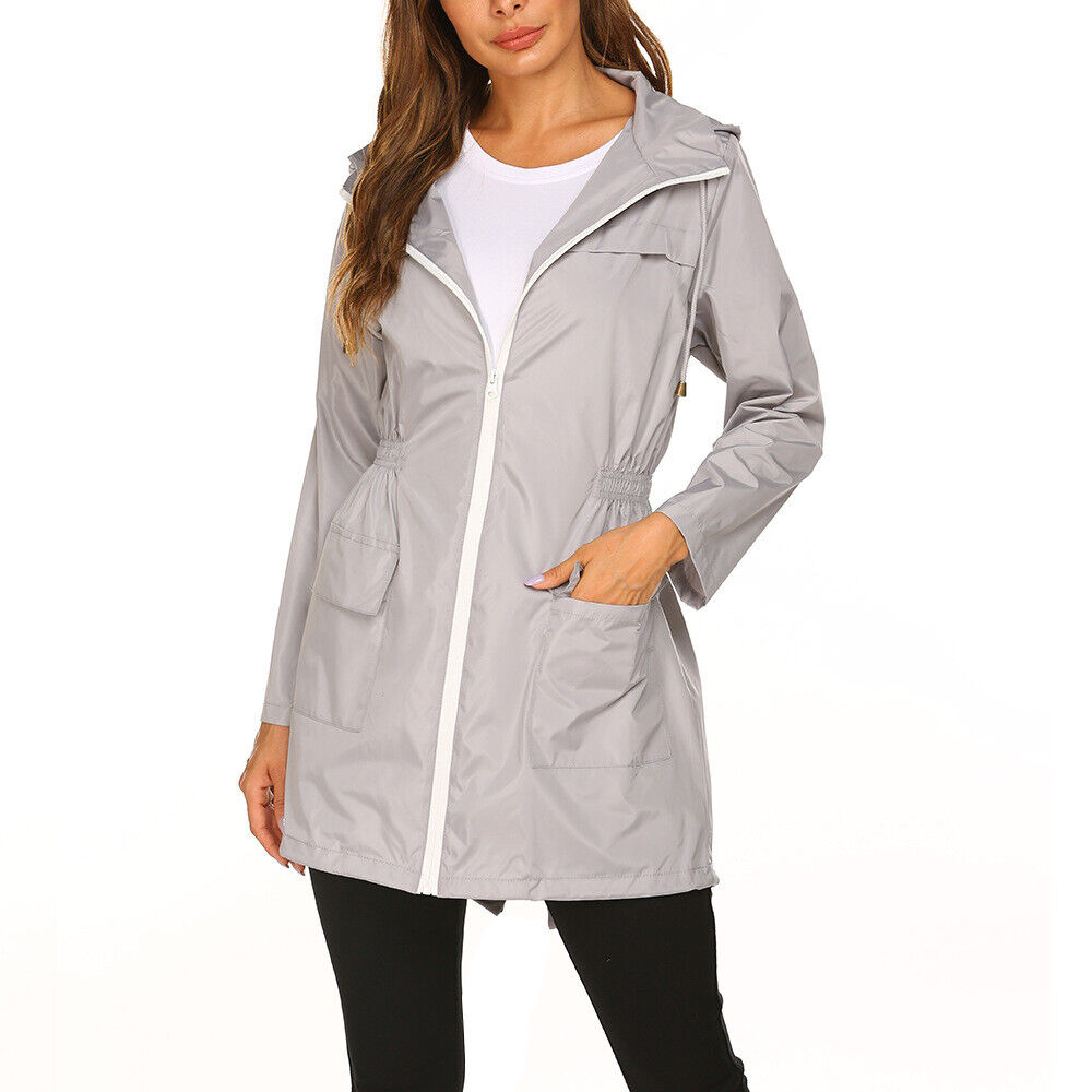 Casual Casey dames trenchcoat, weerbestendige jas voor dagelijks comfort, in herfst en lente.