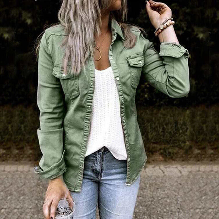 Comfortabel damesjack in regular fit, perfect als veelzijdige bovenkleding voor voorjaar, zomer en herfst.