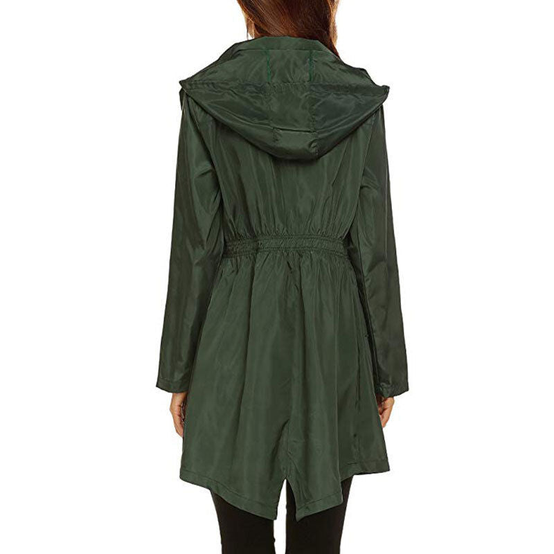 Comfortabele Casey trenchcoat voor dames, ademend en stijlvol, perfect voor elke gelegenheid.