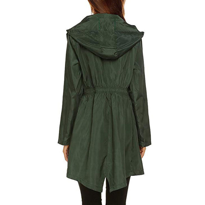 Comfortabele Casey trenchcoat voor dames, ademend en stijlvol, perfect voor elke gelegenheid.