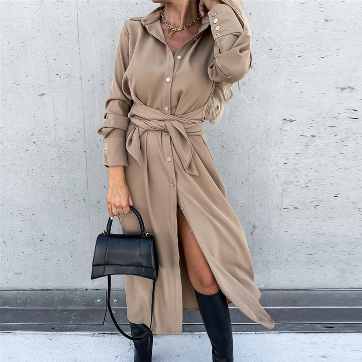 Elegante maxi jurk voor dames, modieus design, moeiteloos stijlvol.