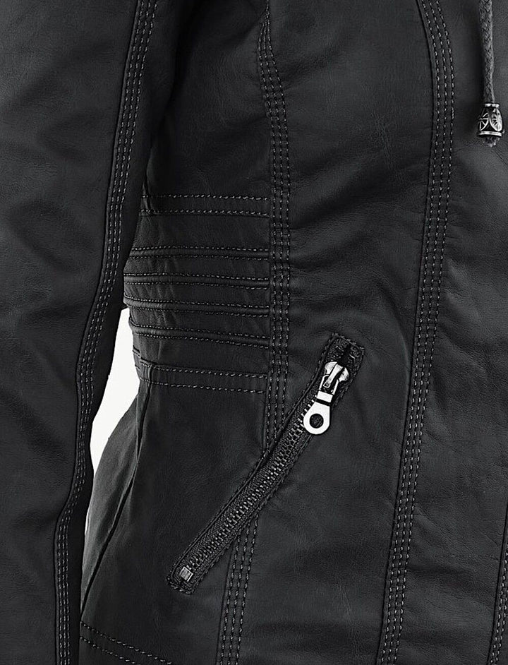 Minimalistisch design damesjack, effen casual kleding voor elke dag. Stijlvolle bovenkleding.