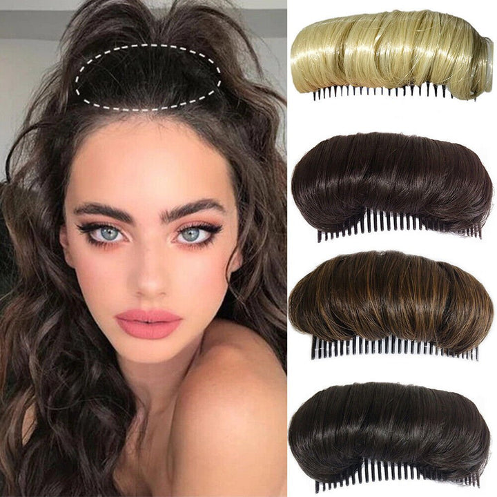 Haarstukje met haarlift effect voor dames, creëert volumineuze kapsels. Ideaal als haaraccessoire.