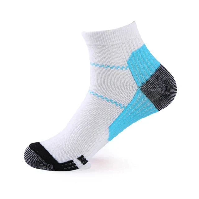 Hielspoor verlichtende SlimSupport PRO 2.0 orthopedische compressiesokken, bieden gerichte voetondersteuning.