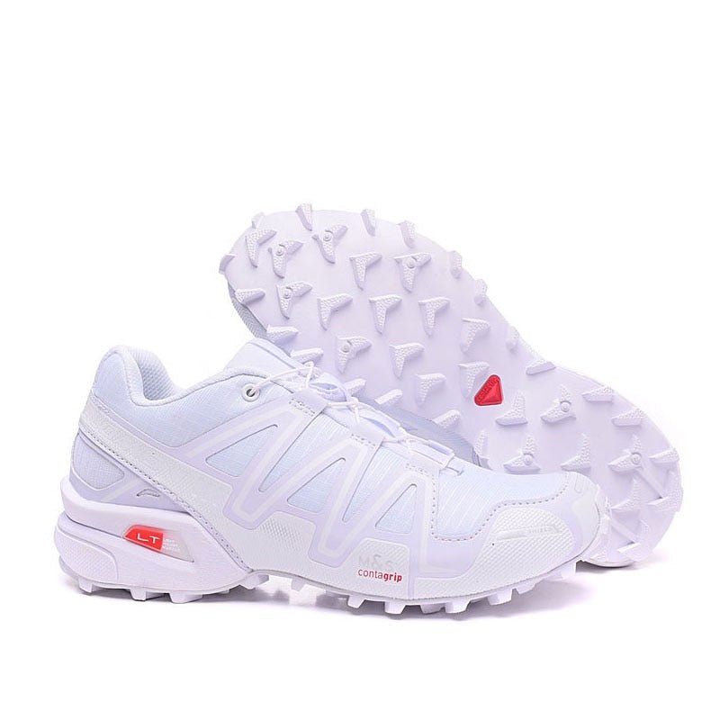 Aurora dames wandelsneakers met robuuste gripzool; ideale buitenschoenen voor elk wandelavontuur.