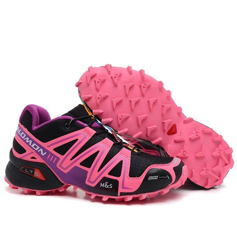 Klaar voor elk avontuur met Aurora dames wandelsneakers; comfortabele sportschoenen met goede grip.