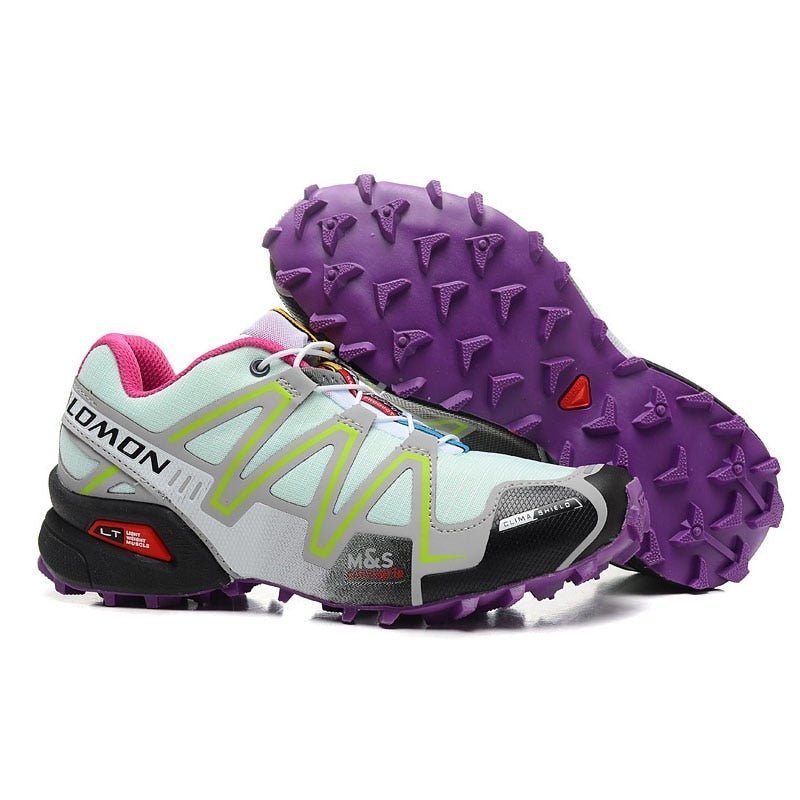 Aurora dames wandelsneakers, ontworpen voor actieve kleding en outdoor wandelen met veel grip.