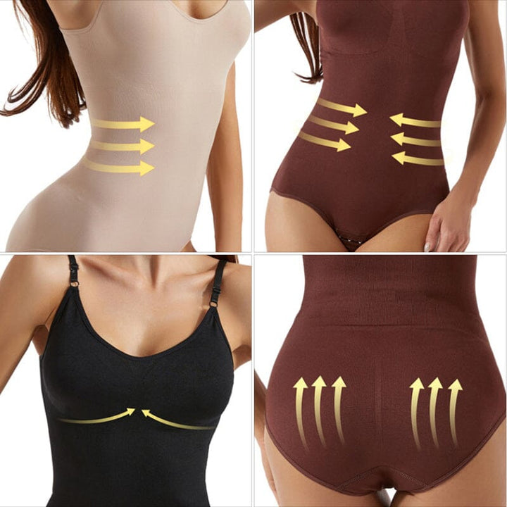 Comfortabele dames shaping bodysuit, naadloos en ademend, perfect voor dagelijks gebruik onder elke outfit.