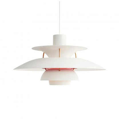 "Scandinavische plafondlamp met modern design, dimbare functie, in blauwe, oranje of zwarte finish, LED-compatibel"