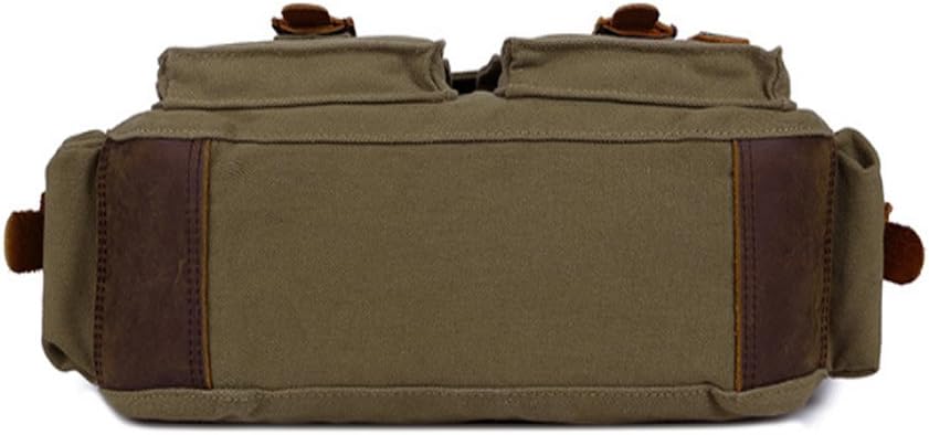 Open heren tas toont georganiseerd interieur met speciaal laptopvak. Handig voor werk en dagelijkse pendel.