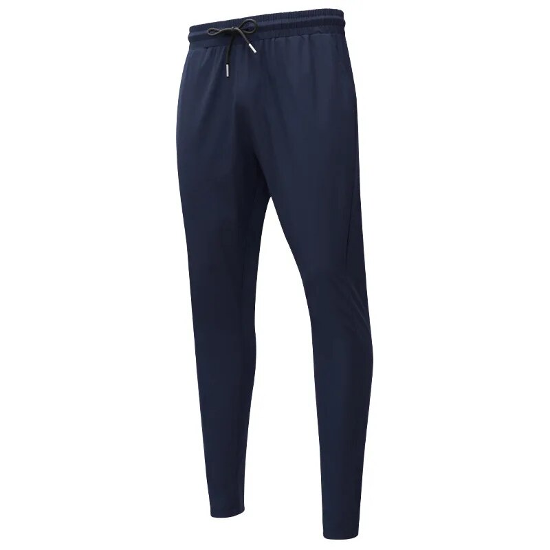 Sneldrogende heren fitness broek, ademende joggers van spandex blend. Optimaal comfort voor elke sport.