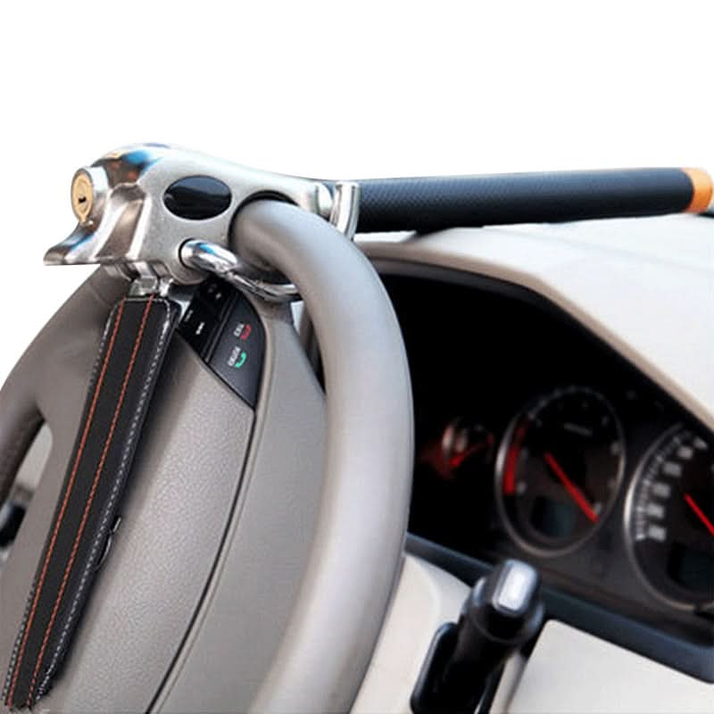 Robuust beveiligingsslot voor stuurwielen, zware kwaliteit autoaccessoire tegen autodiefstal.