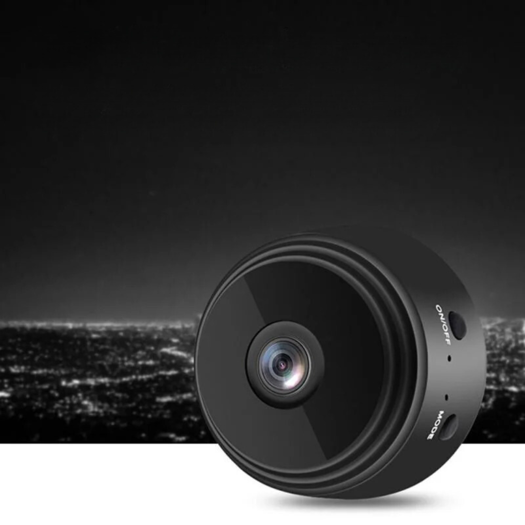 Compacte bewakingscamera met bewegingsdetectie, draadloze HD-kwaliteit voor betrouwbare thuisbewaking.