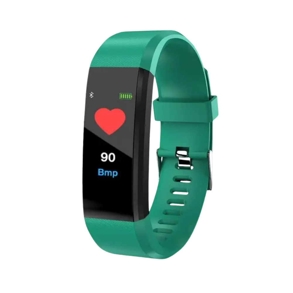 Complete fitness tracker voor ouderen, met hartslag- en bloeddrukmeting. Essentiële senior smartwatch voor actievelingen.
