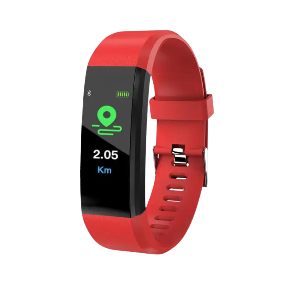 Stijlvolle senior smartwatch, robuust en waterproof. Ideaal als activity tracker en gezondheidshorloge voor ouderen.