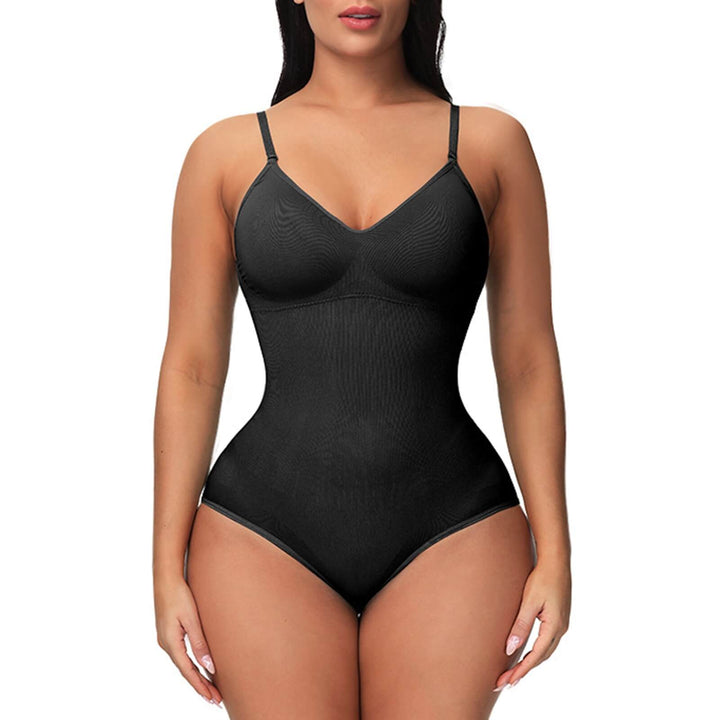 Ademende dames body shaper van zacht materiaal, figuurvormend en comfortabel voor dagelijks gebruik.