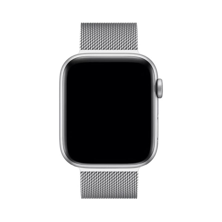 Premium Milanese horlogebandje voor Apple Watch, SteelFlex RVS, eenvoudig verstelbaar & zeer comfortabel.