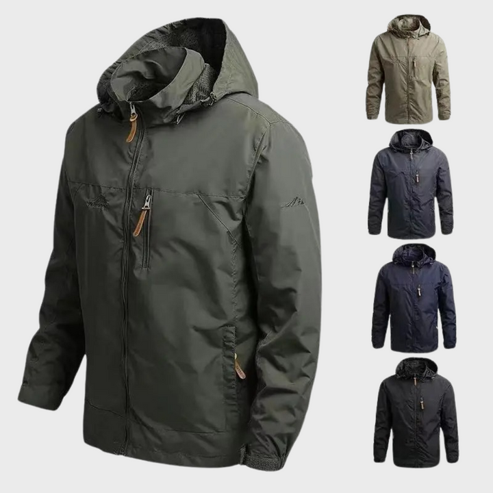 Modern hip-length heren jack, waterdicht en warm. Perfect voor herenkleding, casual of actieve momenten.