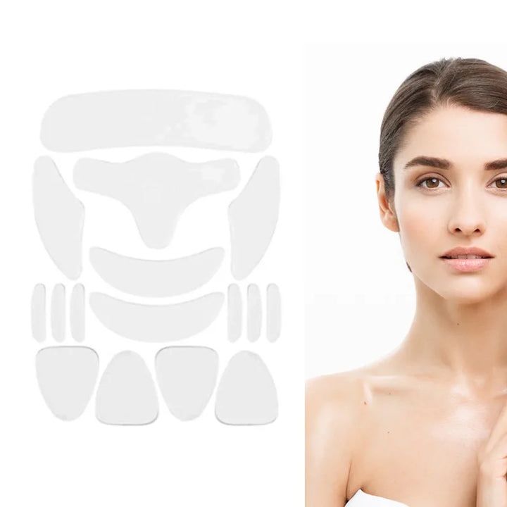 Makkelijk aan te brengen herbruikbare siliconen pads. Ideaal voor je dagelijkse anti-rimpel routine.