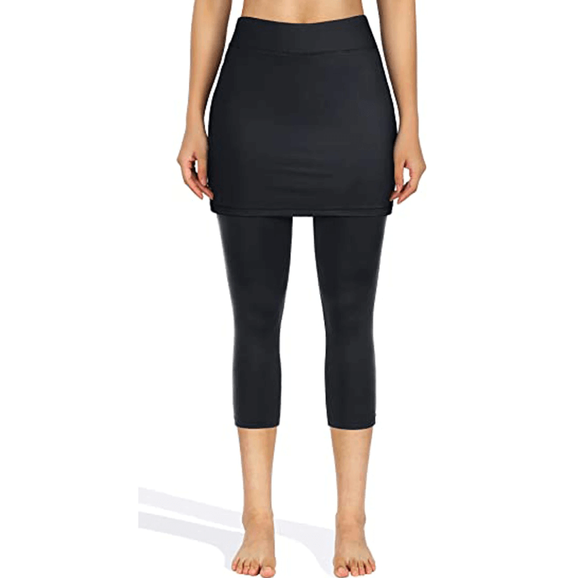 Praktische sportlegging met rok voor dames, uitgerust met handige zakken voor al je essentials.
