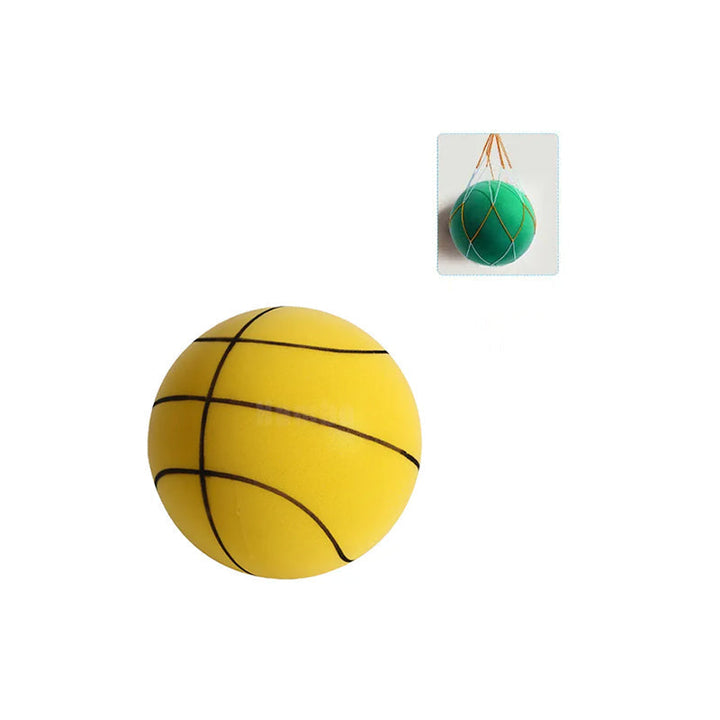 Geniet van stil spelen met de Silento PU-schuim basketbal, perfect voor kinderen binnen.