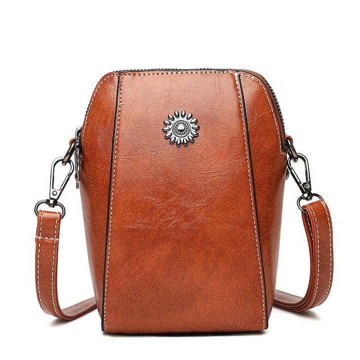 Elegante PU leren dames tas, een compacte crossbody die functionaliteit combineert met een modieuze look.