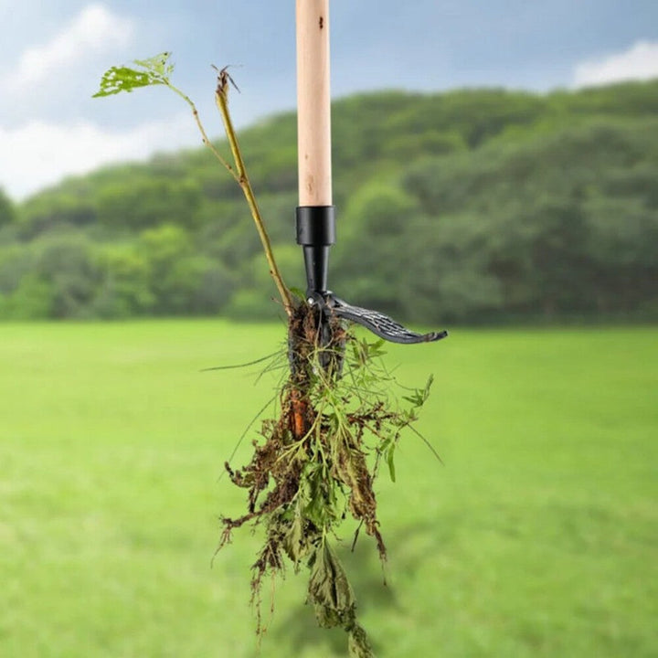 Ergonomische onkruidtrekker voor moeiteloos wieden. Duurzaam tuingereedschap voor alle tuinen.