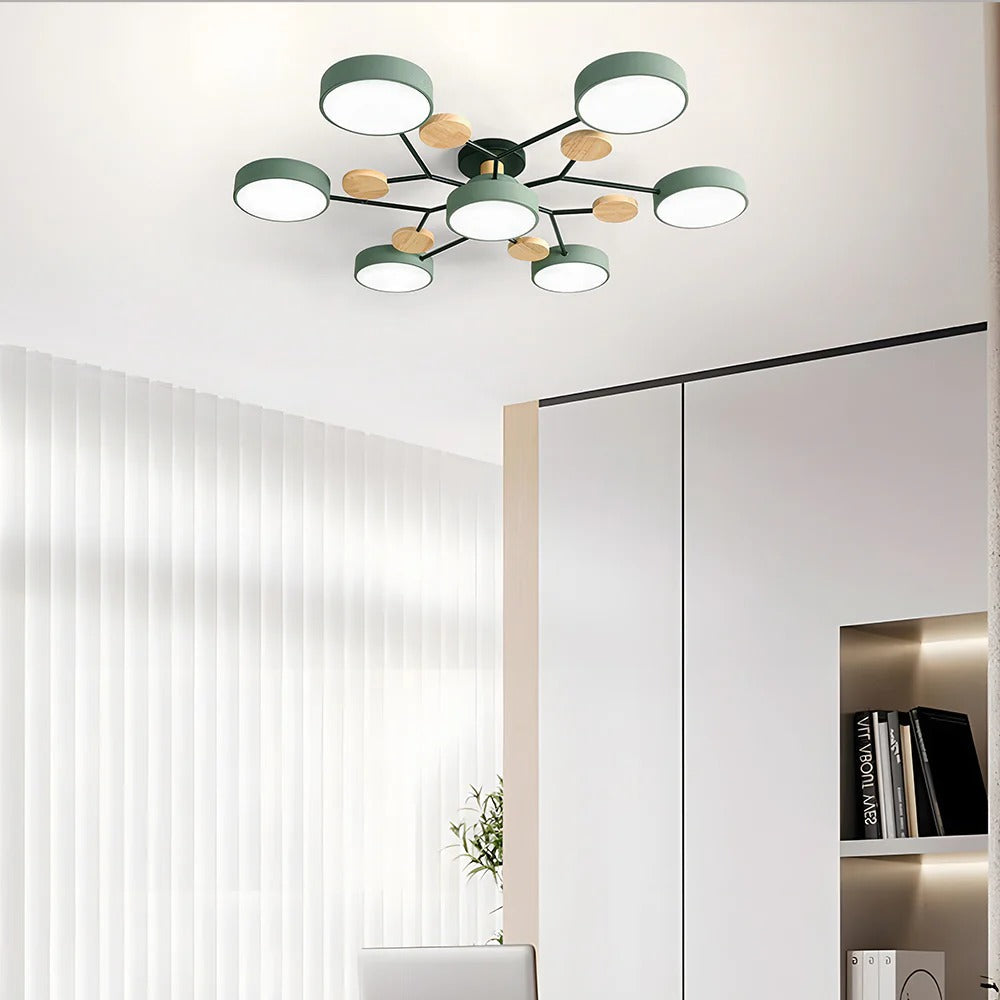 Design LED-plafondlamp, type mvb26, voor energiezuinige huisverlichting.