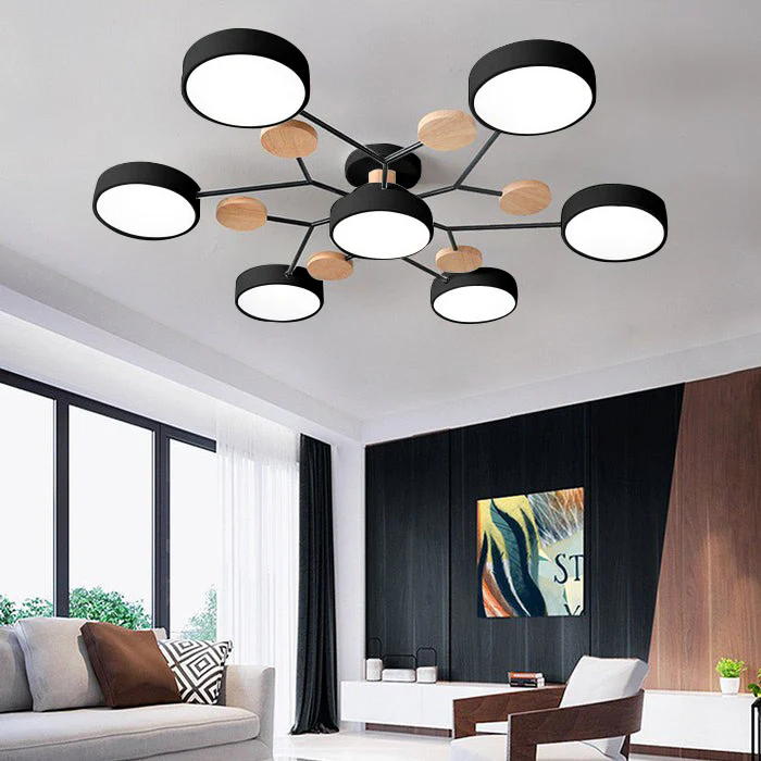 Slaapkamer verlichting: rustgevende Halo LED-plafondlamp voor comfort en rust.