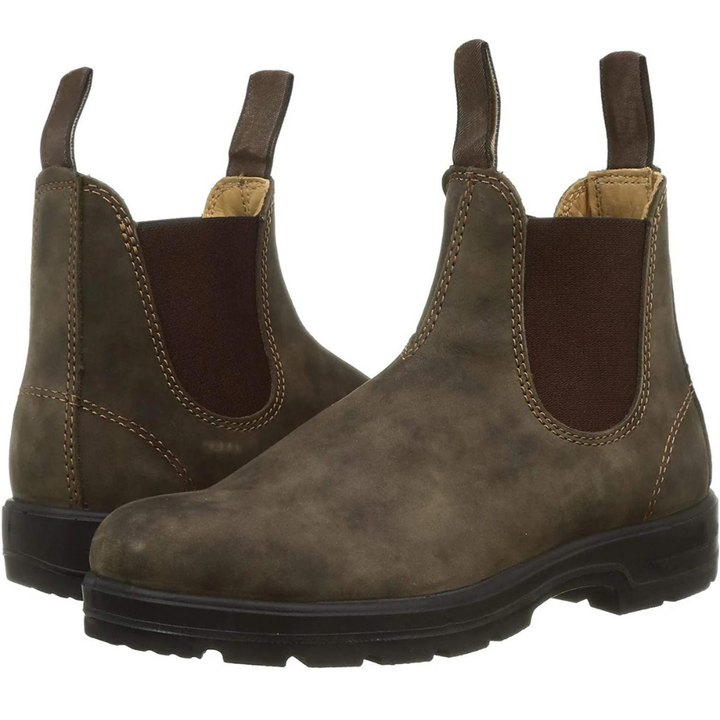 Unisex Trendy Chelsea snowboots Finn, zwart, met warme voering en antislipzool voor wintercomfort.
