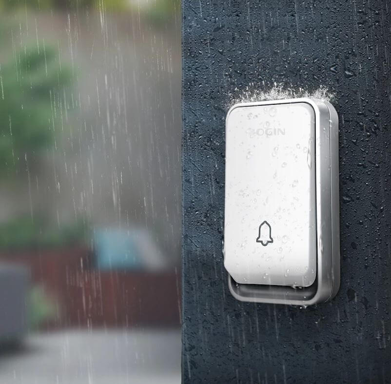 Eenvoudig te installeren batterijvrije draadloze deurbel voor een slimme en veilige thuis entree.