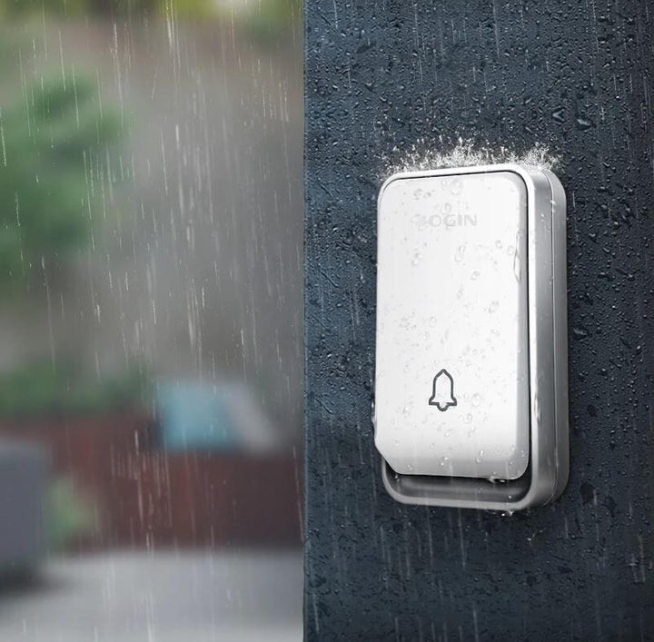 Eenvoudig te installeren batterijvrije draadloze deurbel voor een slimme en veilige thuis entree.