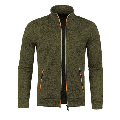 "Sportief blauw heren fleece vest, ademend en comfortabel, met moderne pasvorm voor sportieve of casual gelegenheden."